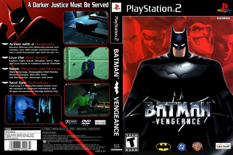 Batman: Vengeance - PlayStation 2 | VideoGameX