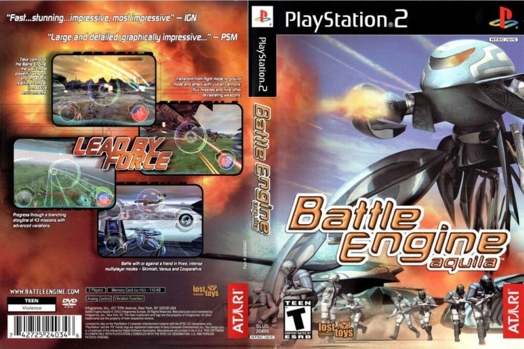 Battle Engine Aquila - PlayStation 2 | VideoGameX