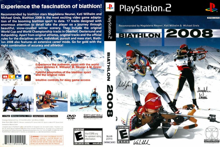 Biathlon 2008 - PlayStation 2 | VideoGameX