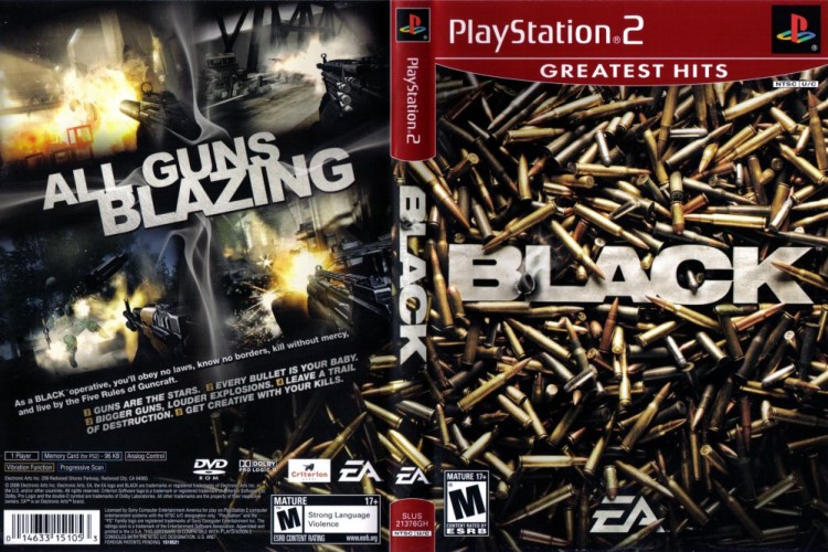 Black - PlayStation 2 | VideoGameX