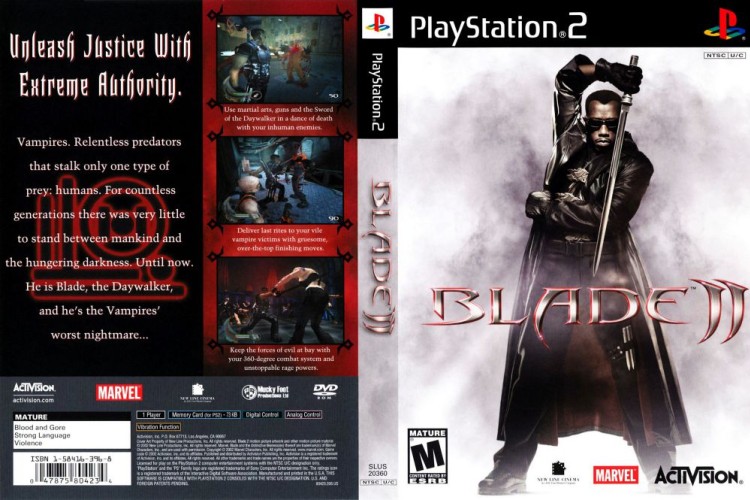 Blade II - PlayStation 2 | VideoGameX