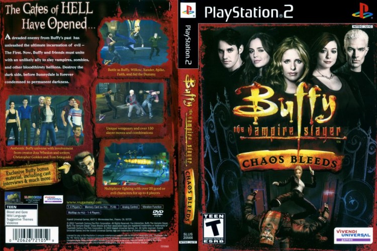 Buffy the Vampire Slayer: Chaos Bleeds - PlayStation 2 | VideoGameX
