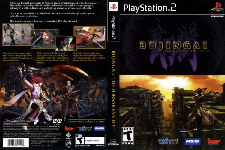 Bujingai: The Forsaken City - PlayStation 2 | VideoGameX