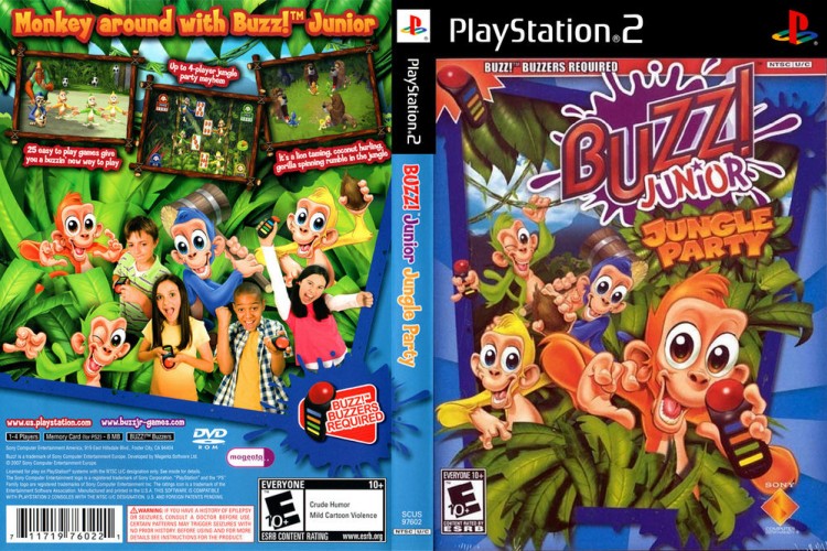 Buzz! Junior: Jungle Party - PlayStation 2 | VideoGameX