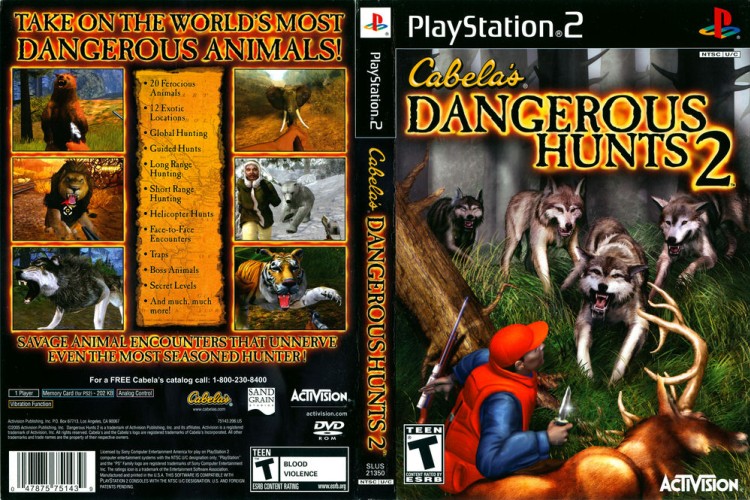 Cabela's Dangerous Hunts 2 - PlayStation 2 | VideoGameX