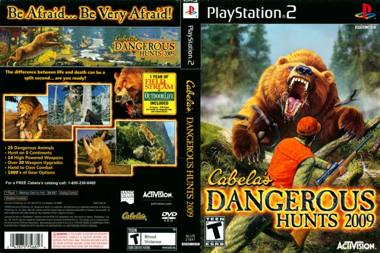 Cabela's Dangerous Hunts 2009 - PlayStation 2 | VideoGameX