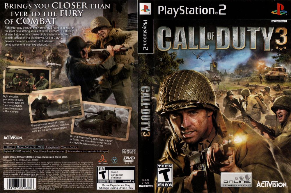 Call of Duty 3 - Playstation 3