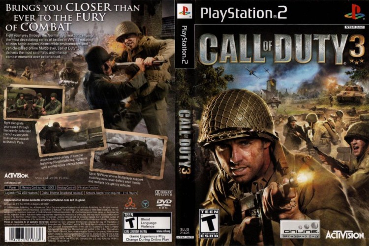 Call of Duty 3 - PlayStation 2 | VideoGameX