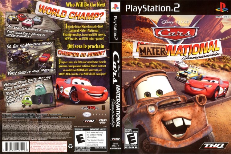 Cars Mater-National - PlayStation 2 | VideoGameX