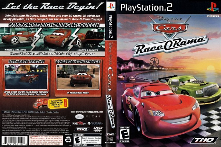 Cars Race-O-Rama - PlayStation 2 | VideoGameX