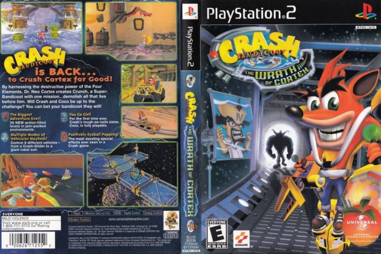 Crash Bandicoot: The Wrath of Cortex - PlayStation 2 | VideoGameX