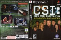 CSI: 3 Dimensions of Murder - PlayStation 2 | VideoGameX