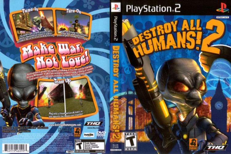 Destroy All Humans! 2 - PlayStation 2 | VideoGameX