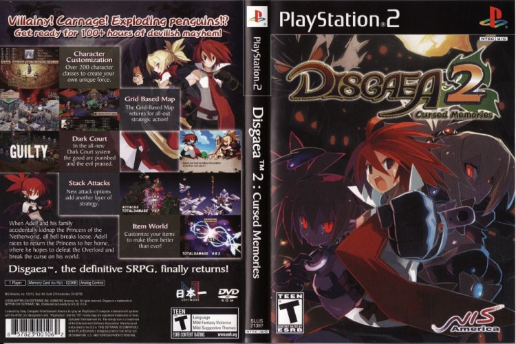 Disgaea 2: Cursed Memories - PlayStation 2 | VideoGameX
