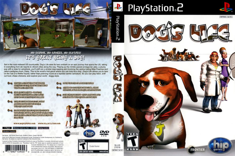 klynke falskhed historisk Dog's Life - PlayStation 2 | VideoGameX