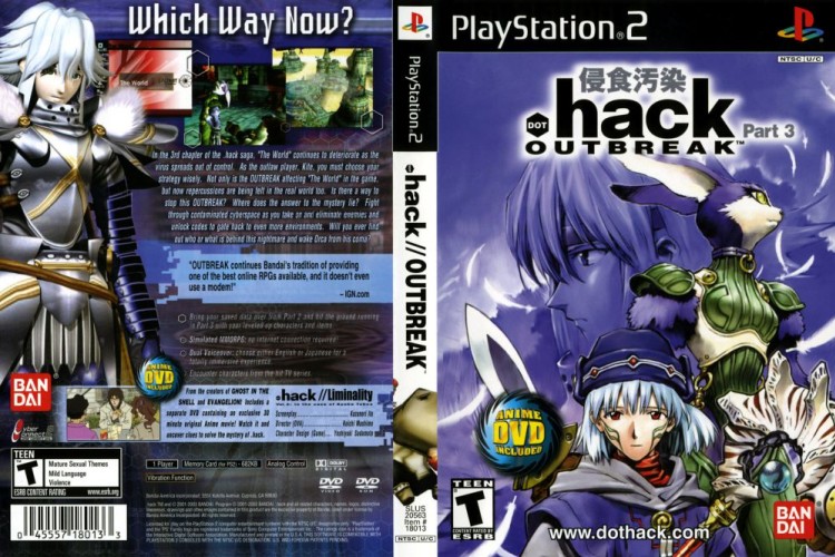 dot hack//Outbreak Part 3 - PlayStation 2 | VideoGameX