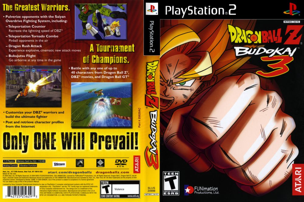  Dragon Ball Z: Budokai 3 - PlayStation 2 (Renewed) : Video Games