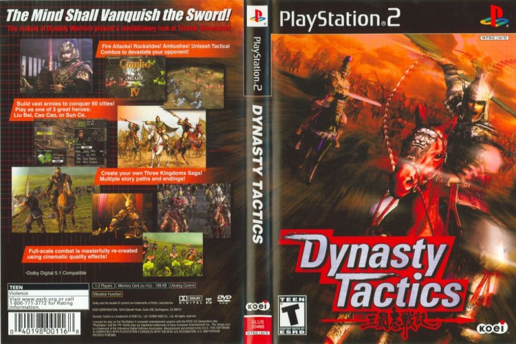 Dynasty Tactics - PlayStation 2 | VideoGameX