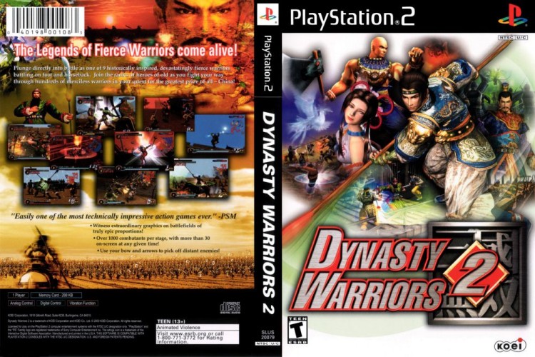 Dynasty Warriors 2 - PlayStation 2 | VideoGameX