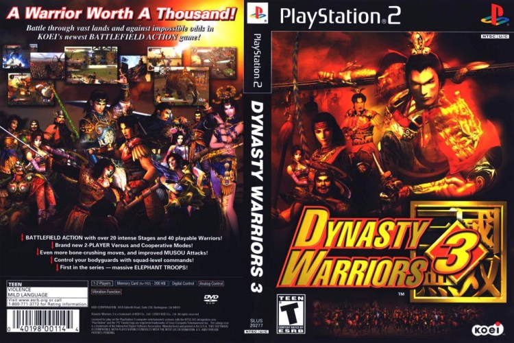 Dynasty Warriors 3 - PlayStation 2 | VideoGameX