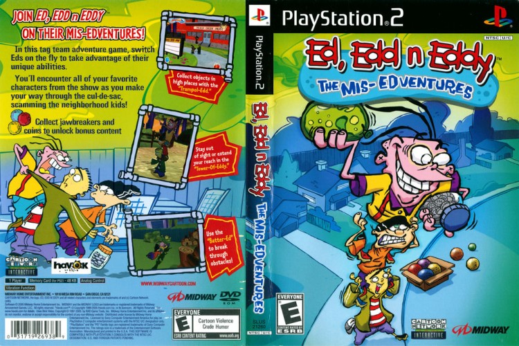 Ed, Edd 'n Eddy: The Mis-Edventures - PlayStation 2 | VideoGameX