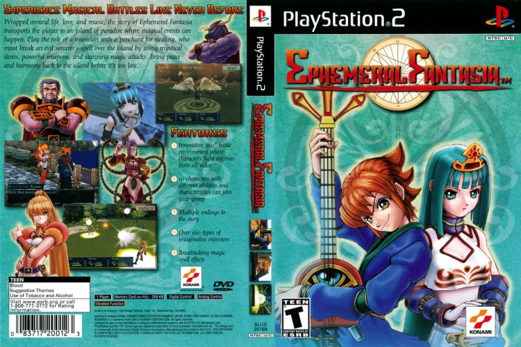Ephemeral Fantasia - PlayStation 2 | VideoGameX