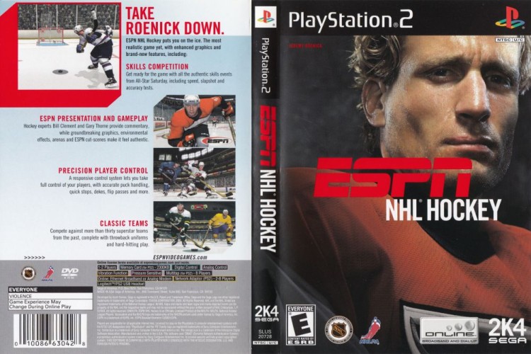 ESPN NHL Hockey - PlayStation 2 | VideoGameX