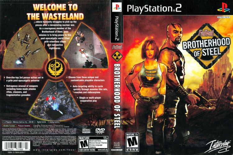 Fallout: Brotherhood of Steel - PlayStation 2 | VideoGameX