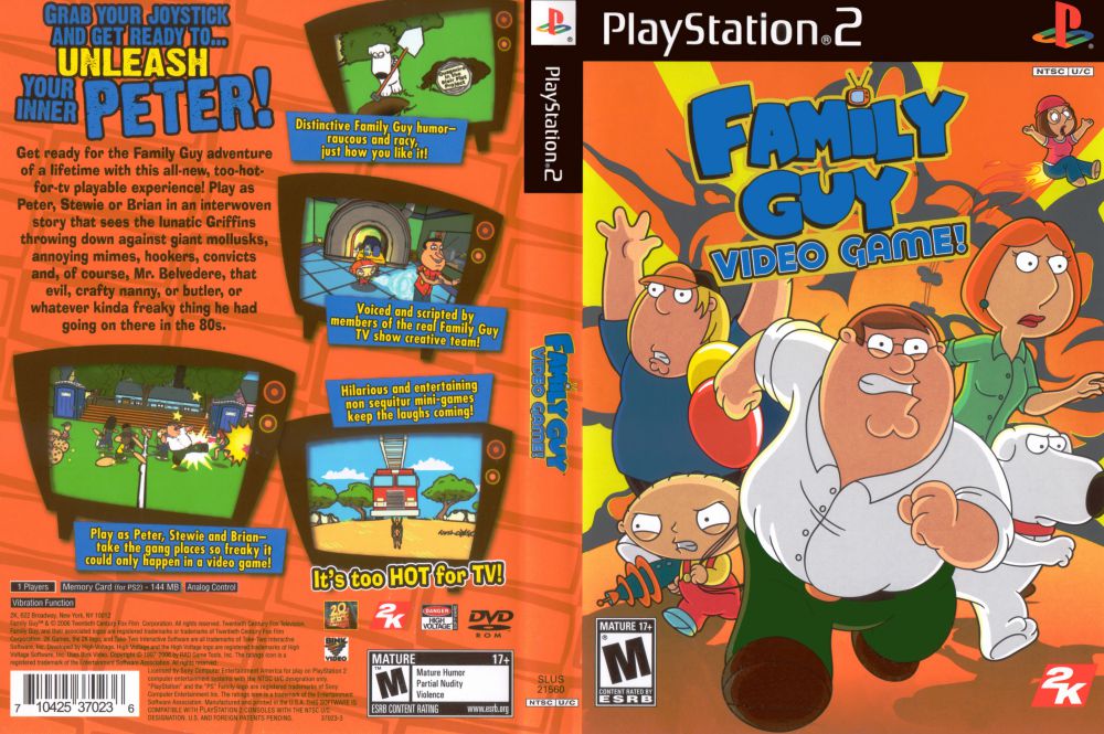 Family Guy Video Game - PlayStation 2