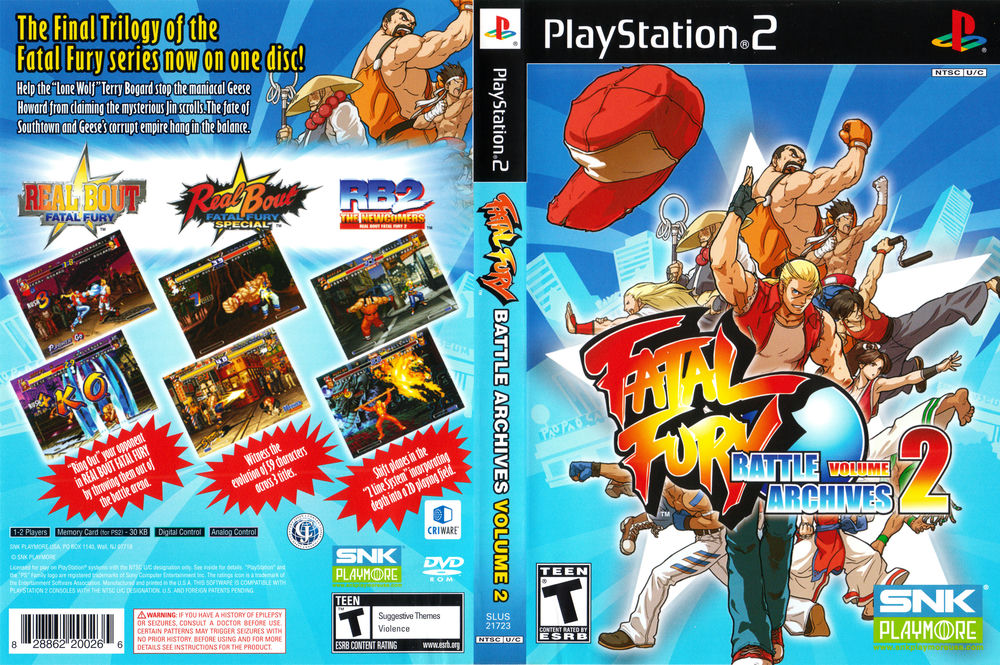 Fatal Fury: Battle Archives Volume 1 for PlayStation 2