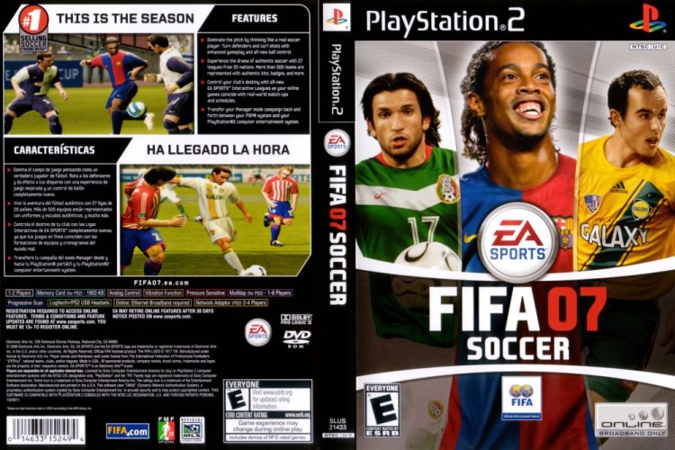 FIFA 07 Soccer - PlayStation 2 | VideoGameX