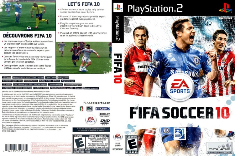 FIFA 10 Soccer - PlayStation 2 | VideoGameX