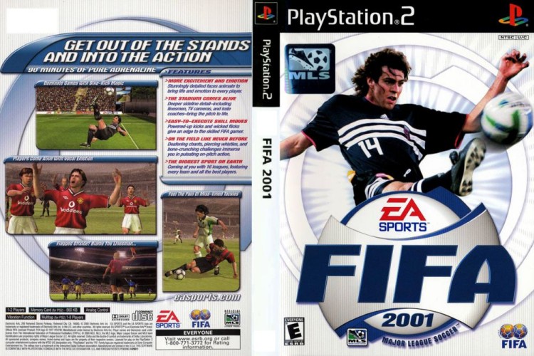 FIFA 01 Soccer - PlayStation 2 | VideoGameX