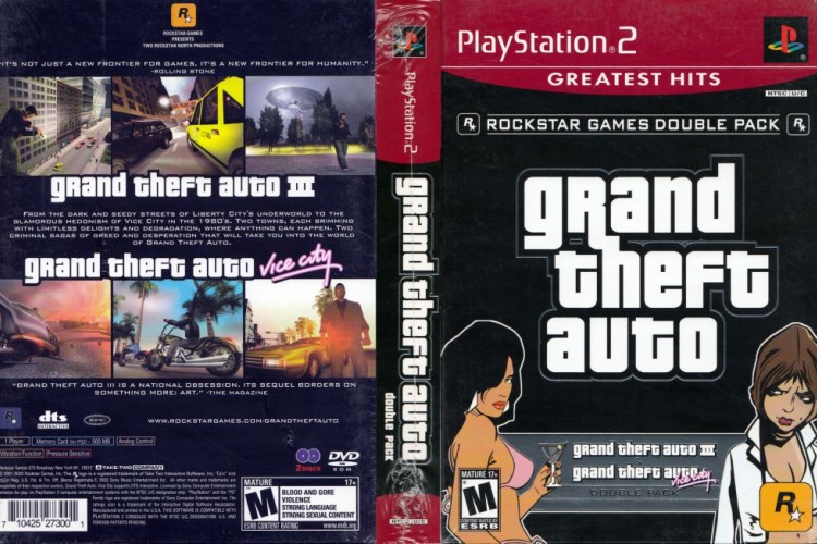 Grand Theft Auto Double Pack - PlayStation 2 | VideoGameX