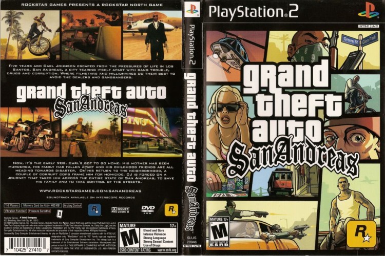 Grand Theft Auto: San Andreas - PlayStation 2 | VideoGameX