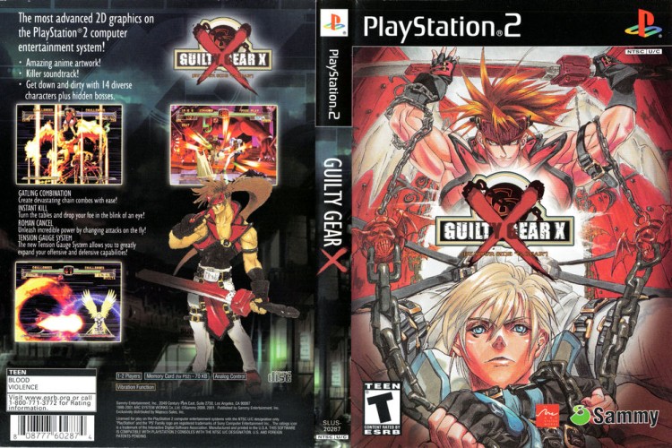 Guilty Gear X - PlayStation 2 | VideoGameX