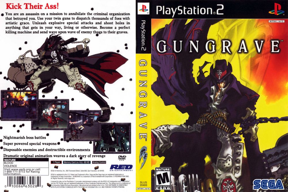 Gungrave - PlayStation 2 | VideoGameX
