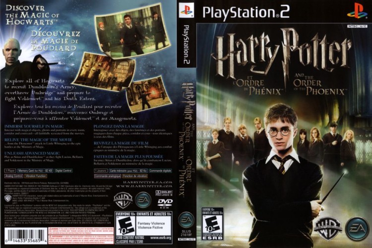 Harry Potter and the Order of the Phoenix - PlayStation 2 | VideoGameX