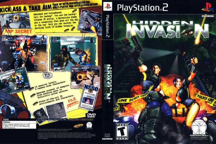 Hidden Invasion - PlayStation 2 | VideoGameX