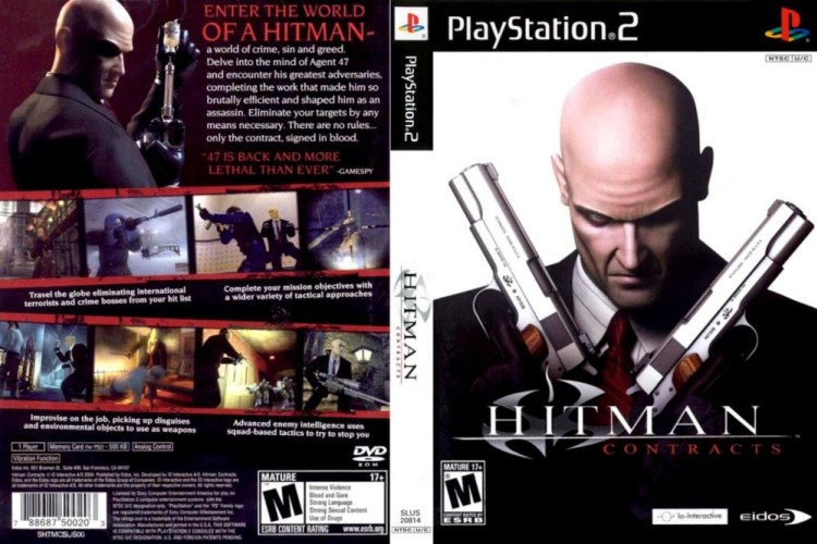 Hitman: Contracts - PlayStation 2 | VideoGameX