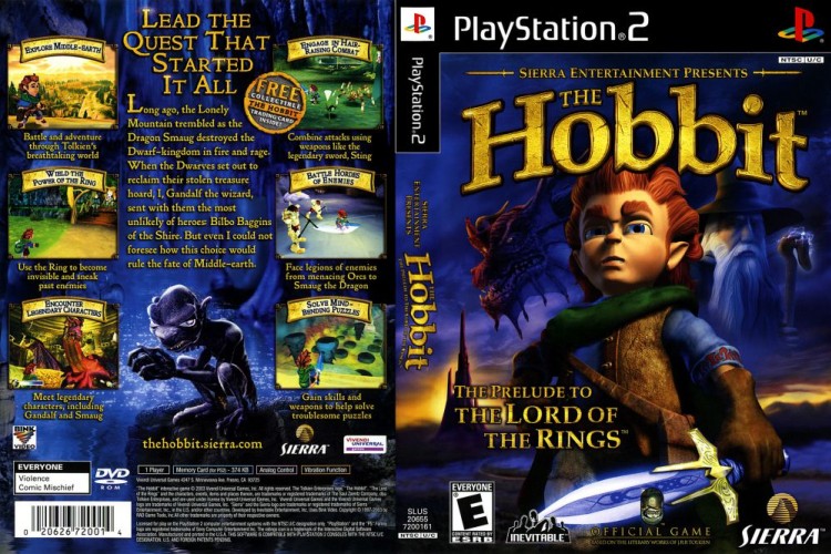 Hobbit, The - PlayStation 2 | VideoGameX