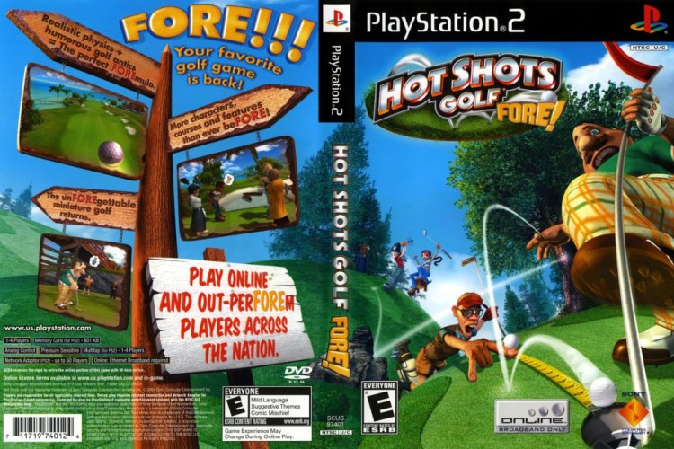 Hot Shots Golf Fore! - PlayStation 2 | VideoGameX