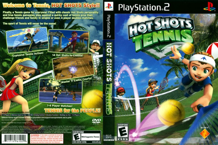 Hot Shots Tennis - PlayStation 2 | VideoGameX