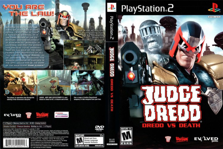 Judge Dredd: Dredd vs. Death - PlayStation 2 | VideoGameX