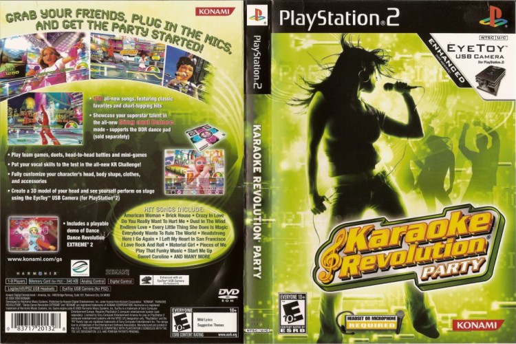 Karaoke Revolution Party [Game Only] - PlayStation 2 | VideoGameX