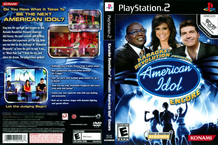 Karaoke Revolution Presents: American Idol Encore [Game Only] - PlayStation 2 | VideoGameX