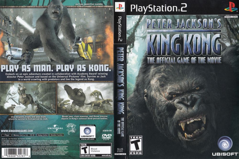 king kong ps2