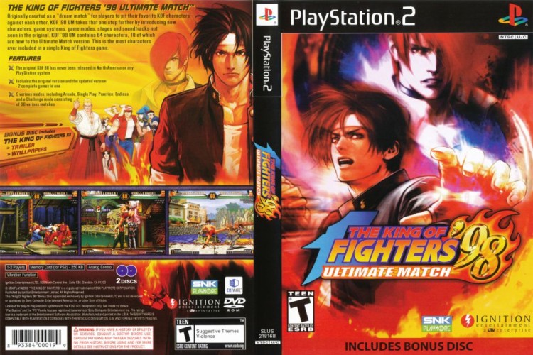 King of Fighters '98, The: Ultimate Match - PlayStation 2 | VideoGameX