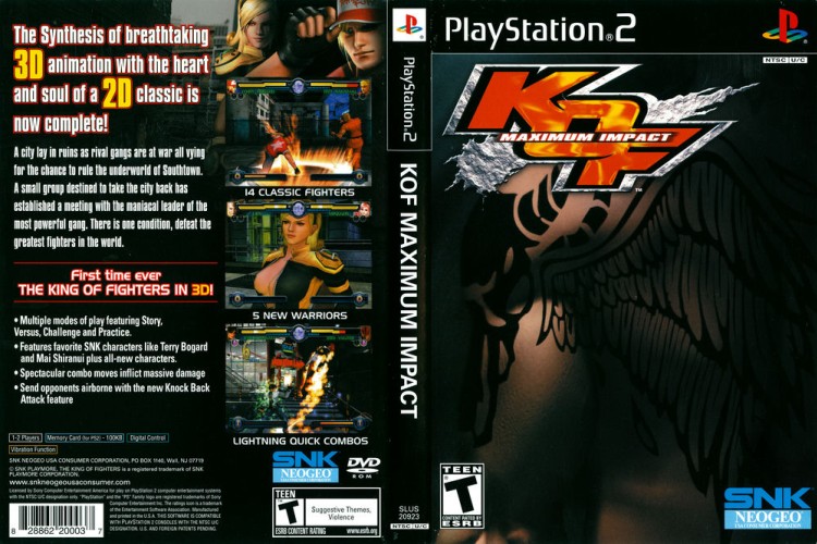 King of Fighters, The: Maximum Impact - PlayStation 2 | VideoGameX