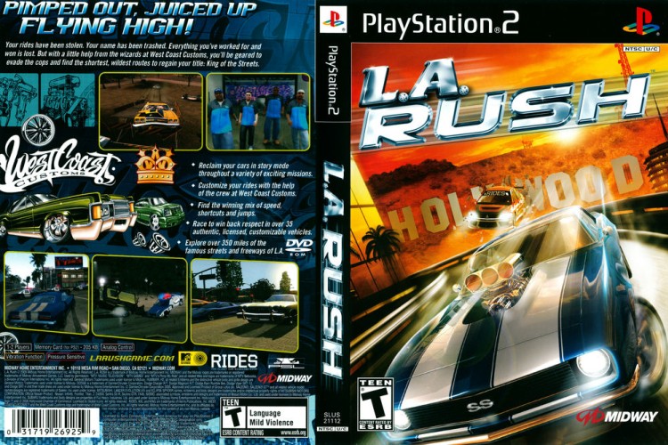 L.A. Rush - PlayStation 2 | VideoGameX